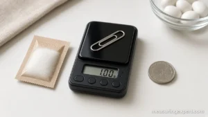 1 gram on a pocket digital scale