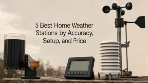 5 Best Home Weather Stations by Accuracy, Setup, and Price