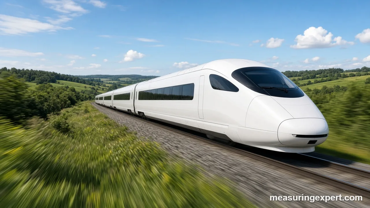 300 km per hour high-speed train