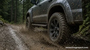 4 high speed driving on a gravel trail