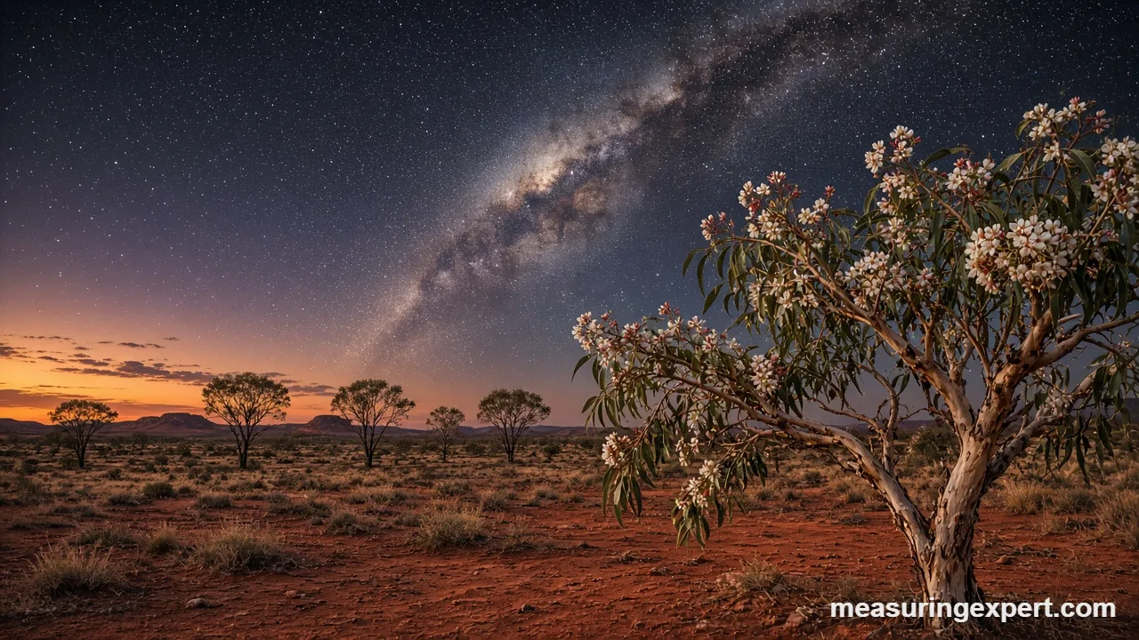 Aboriginal time read in the stars: Milky Way over the outback