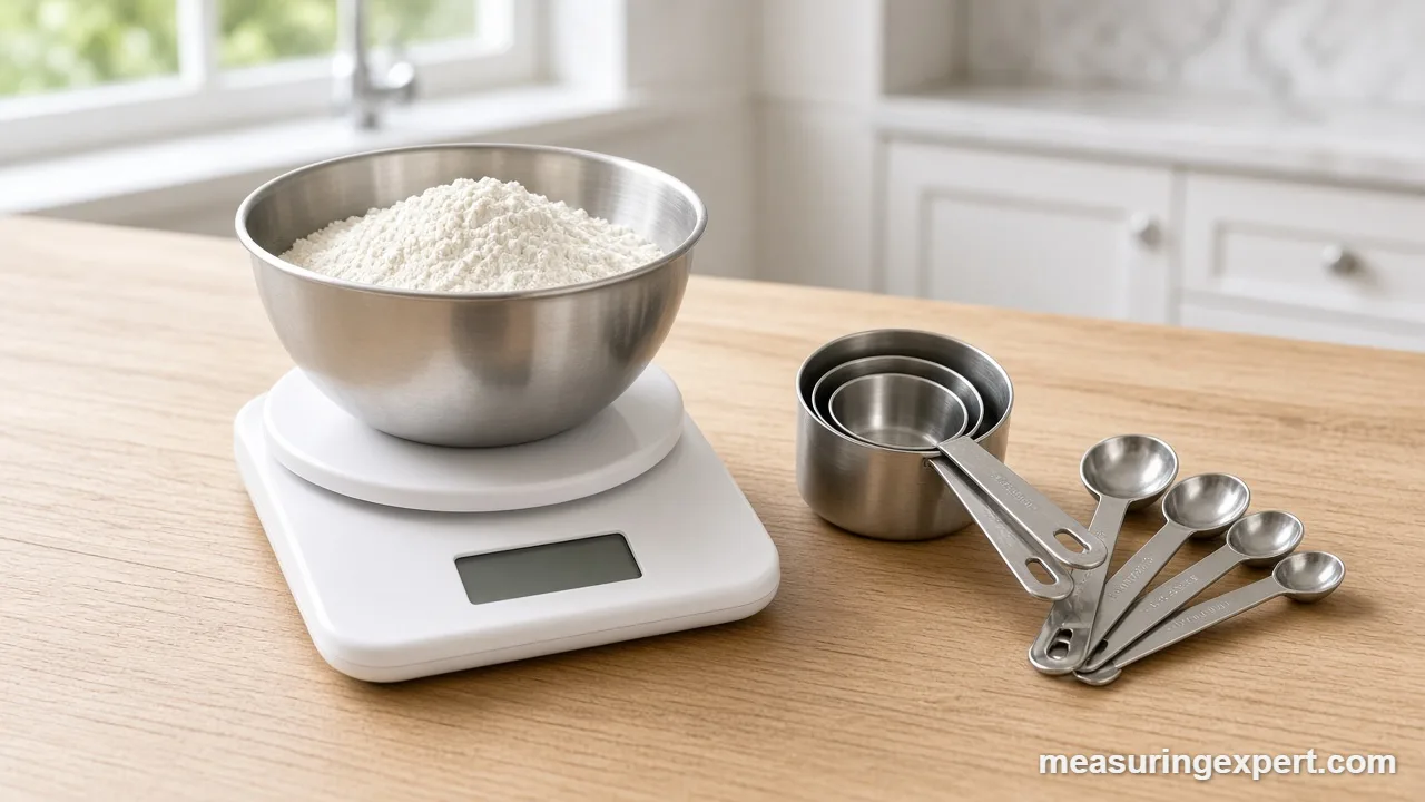 Allergen-free cooking: stainless steel measuring cups and spoons