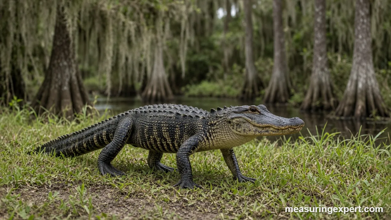 How fast is an alligator on land