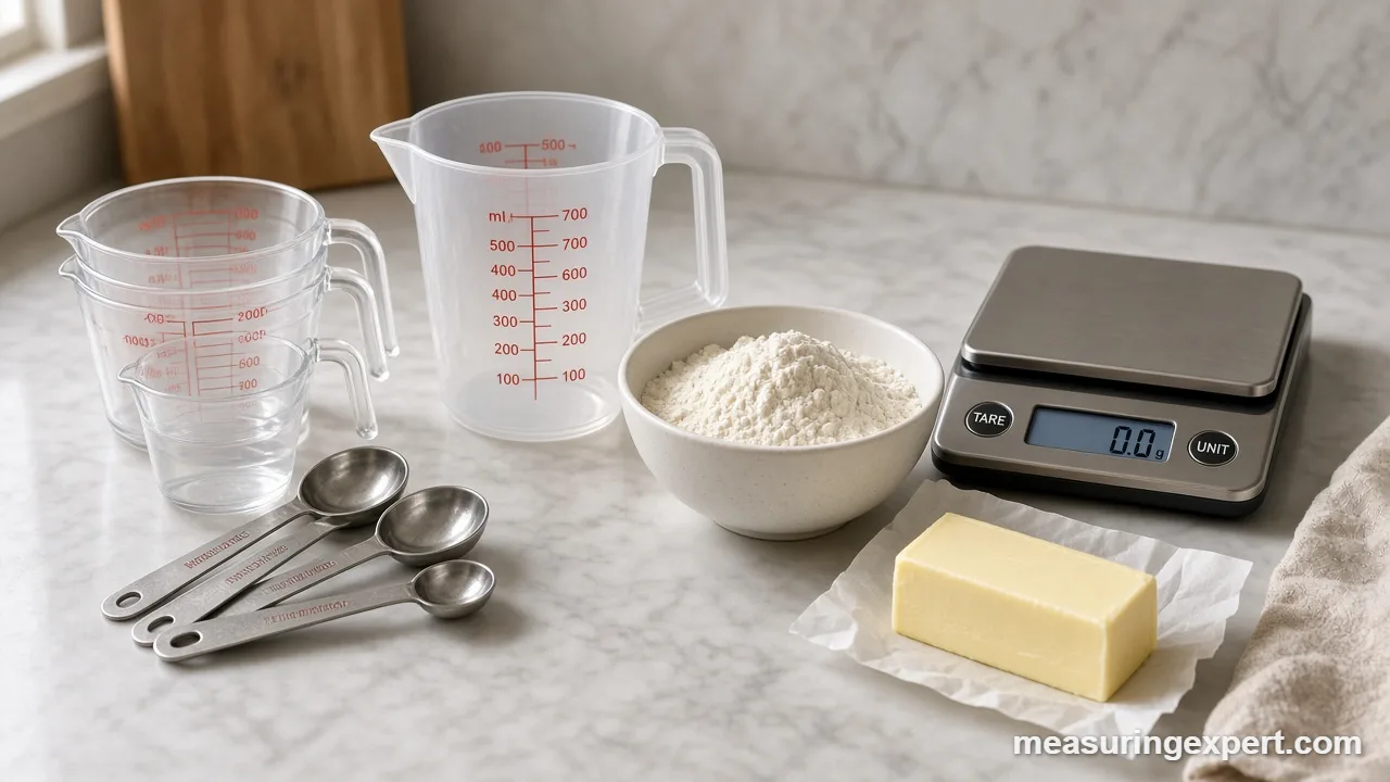 Weight or volume when converting American recipes to metric