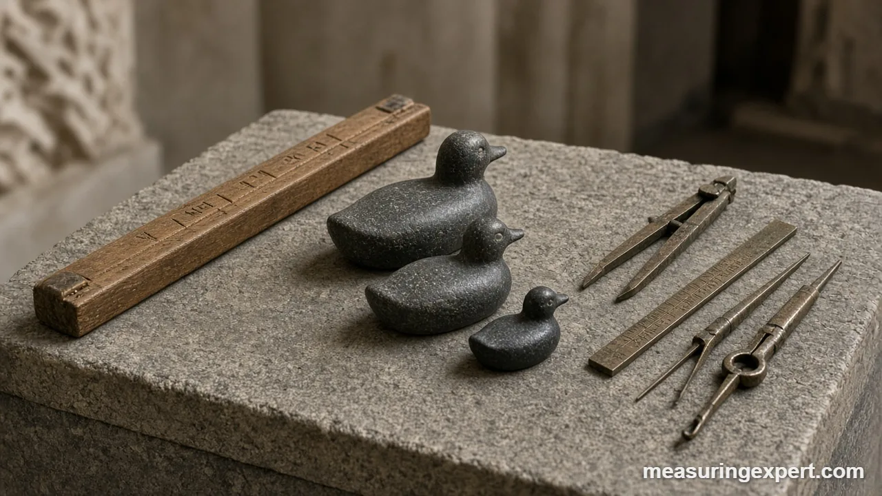 Egypt royal cubit used in ancient measurements