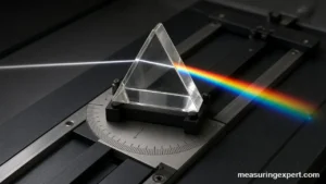 Angle of deviation of light through a prism