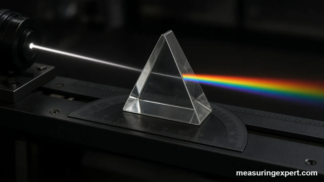 Minimum angle of deviation in a prism