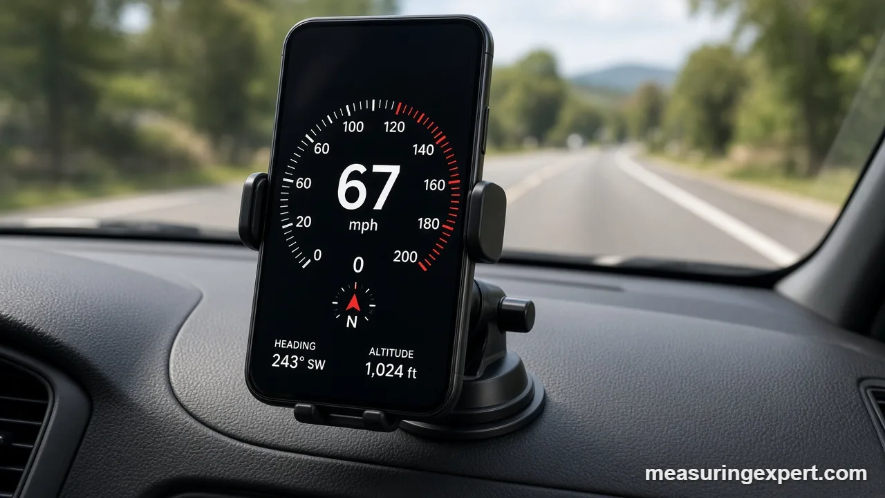 Accuracy limits of phone GPS speed apps