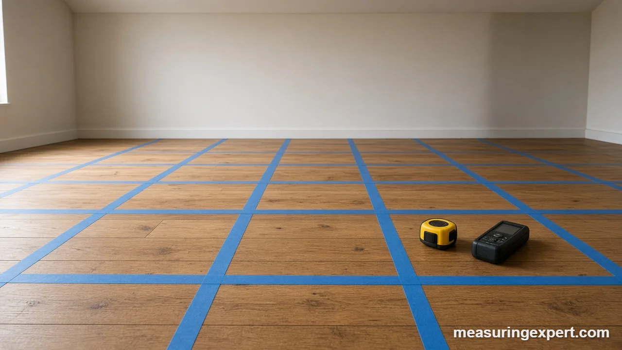 How to measure a room's area