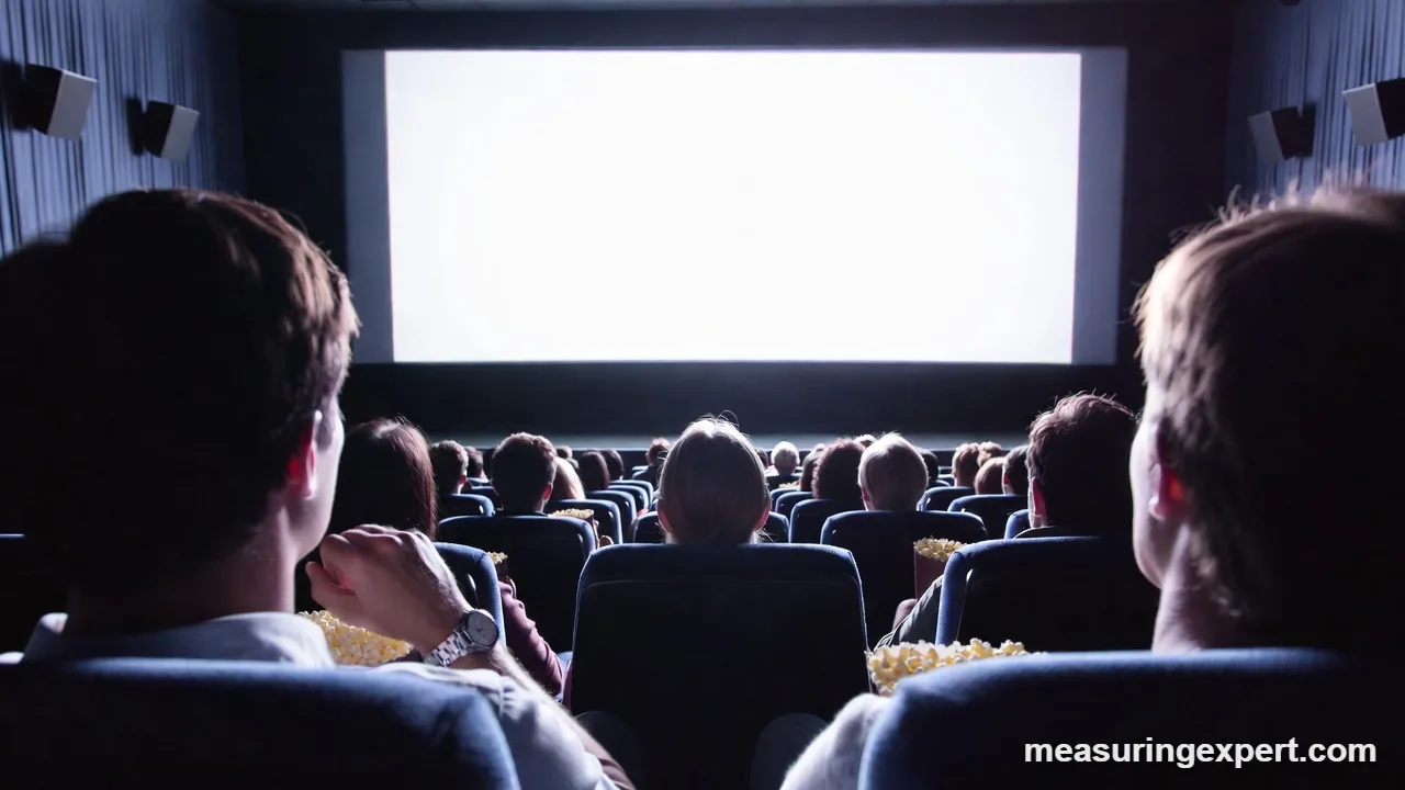 Moviegoers seated as movie previews end, when to arrive