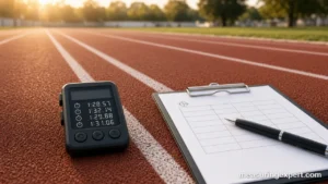 Measuring average time with lap times