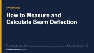 Beam deflection formula for a simply supported beam with a uniform load