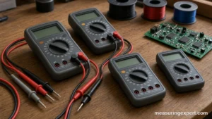 Best auto-ranging multimeter options on a workbench
