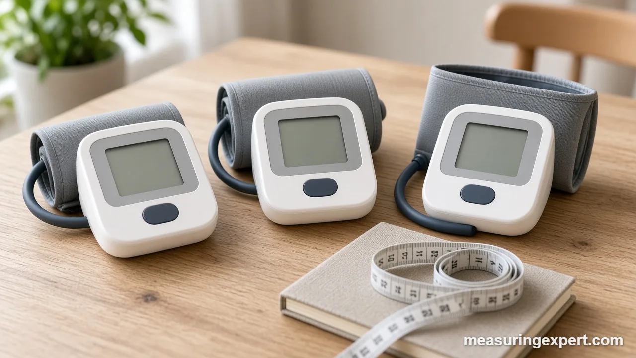 Upper-arm cuffs used to compare the best blood pressure monitor picks