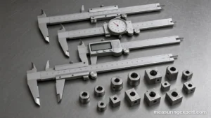 Best caliper types on a workbench: vernier, dial, digital and long-jaw