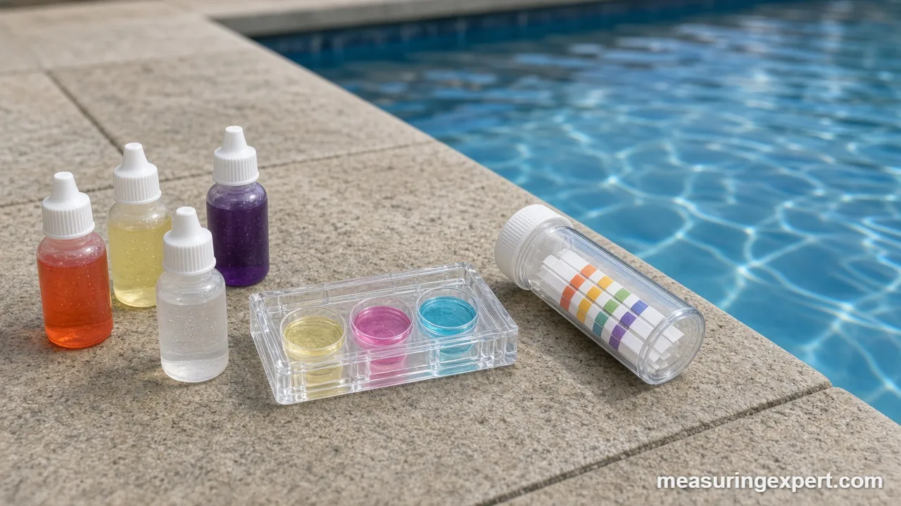 Best chemical tester options compared: drop kit, test strips and sample block