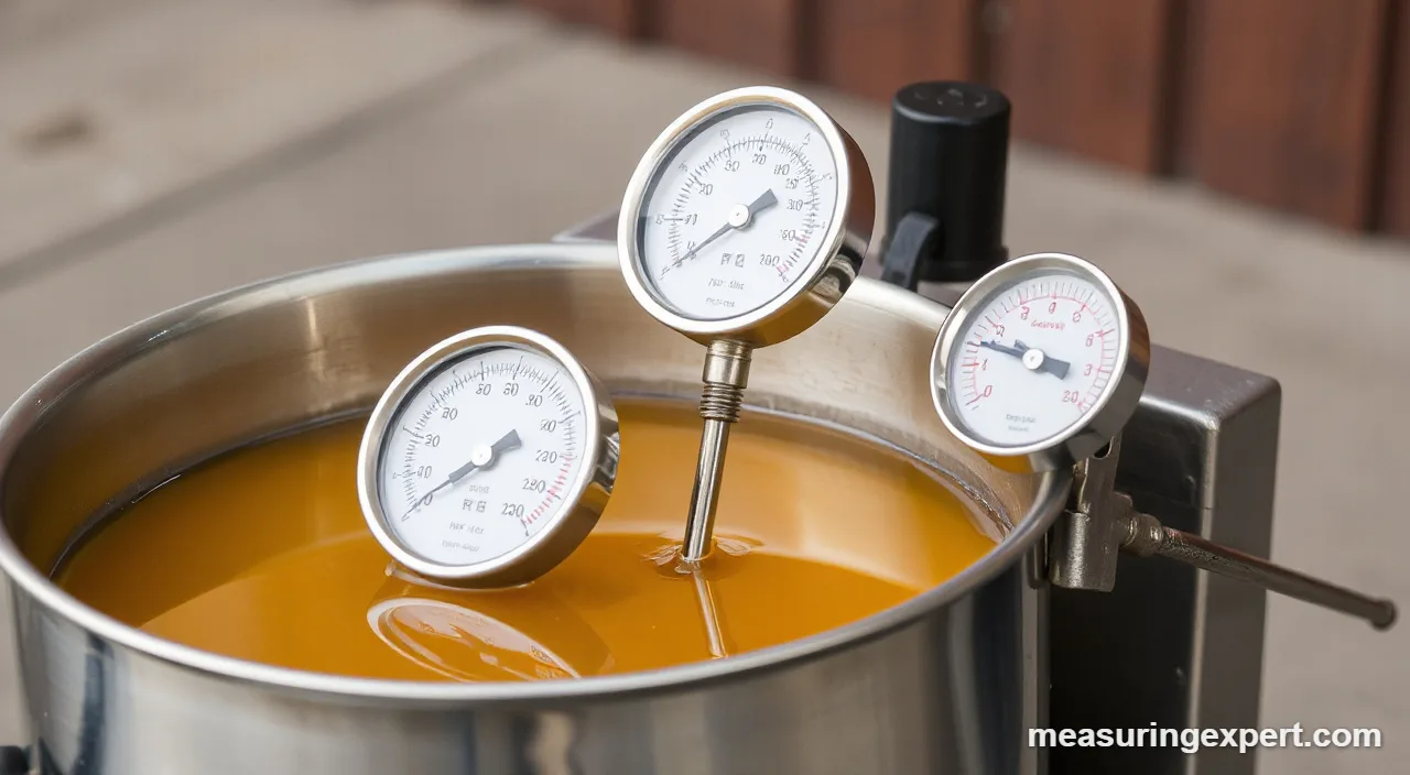 Best deep fry thermometer stem lengths: 5 inch dial and 12 inch turkey fryer dial