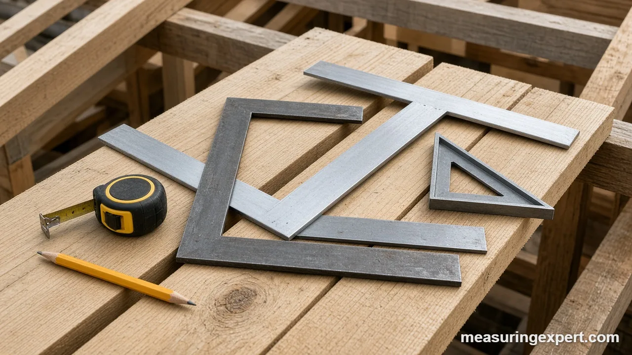 Choosing the best framing square for marking roof rafters
