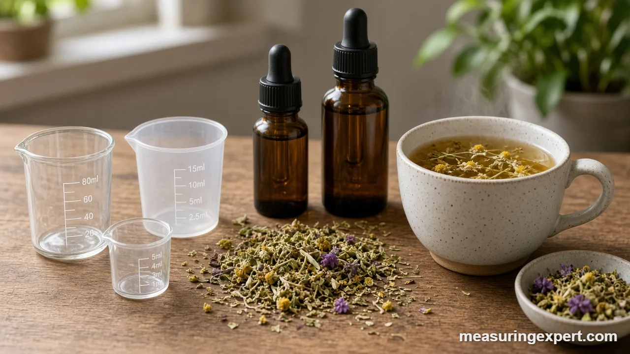 Best herbal measuring cup options with small beakers and dropper bottles