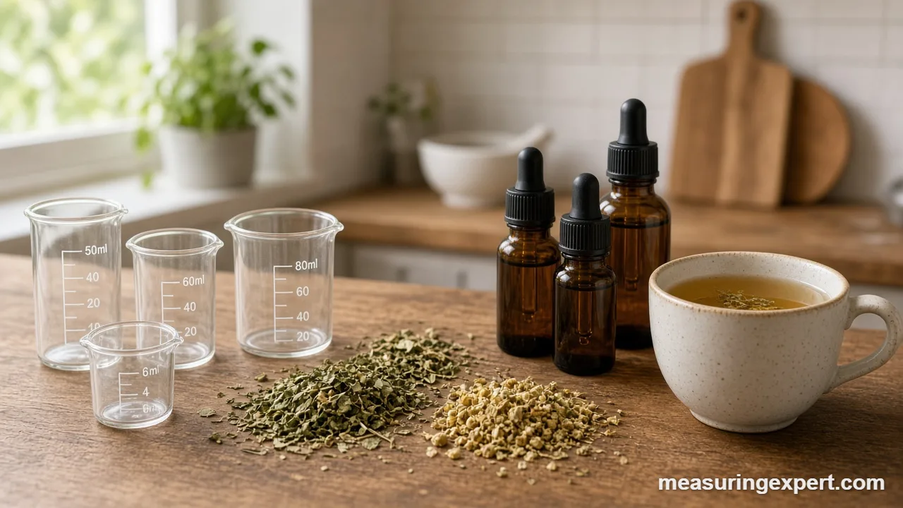 Best herbal measuring cup picks shown as small glass and plastic beakers