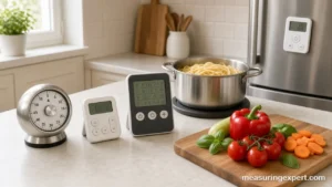 Best kitchen timer options on a home kitchen counter