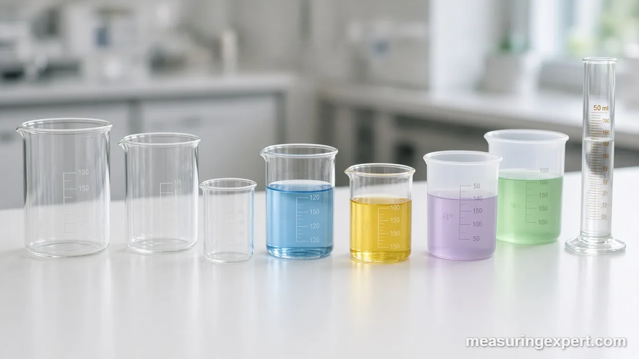 Best laboratory beakers made of borosilicate glass and polypropylene