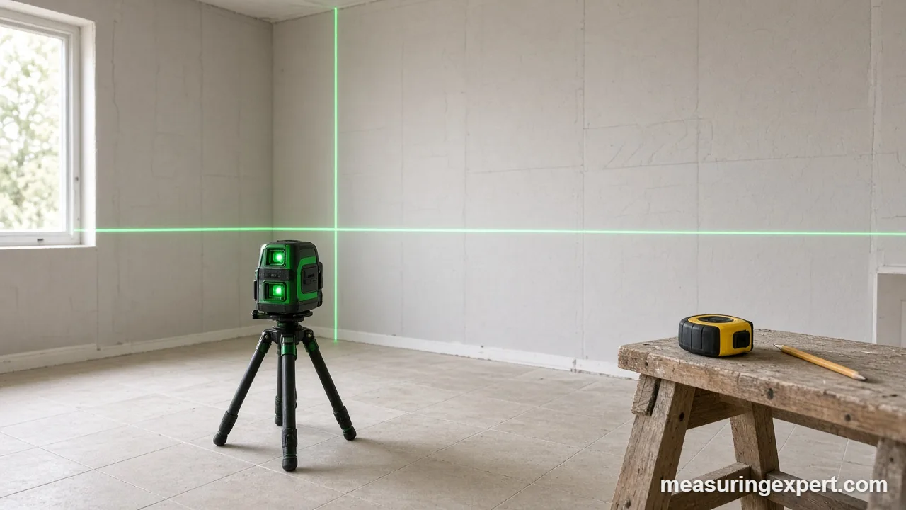 Line vs rotary: the best laser level type for indoor wall layout