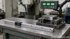 Best linear scale mounted on a milling machine table with a digital readout