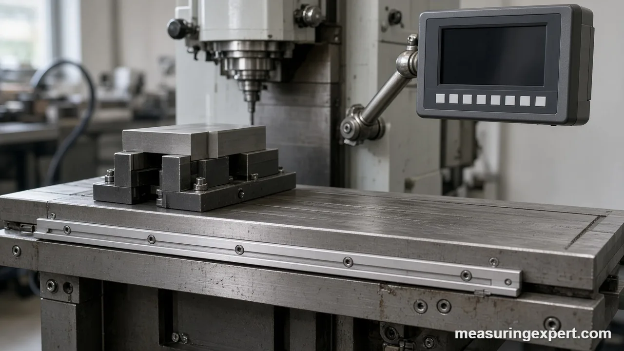 Best linear scale read head and glass scale on a mill axis