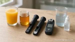 Best refractometer options for Brix, honey and salinity testing on a workbench