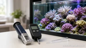 Best salinity tester options beside a reef aquarium