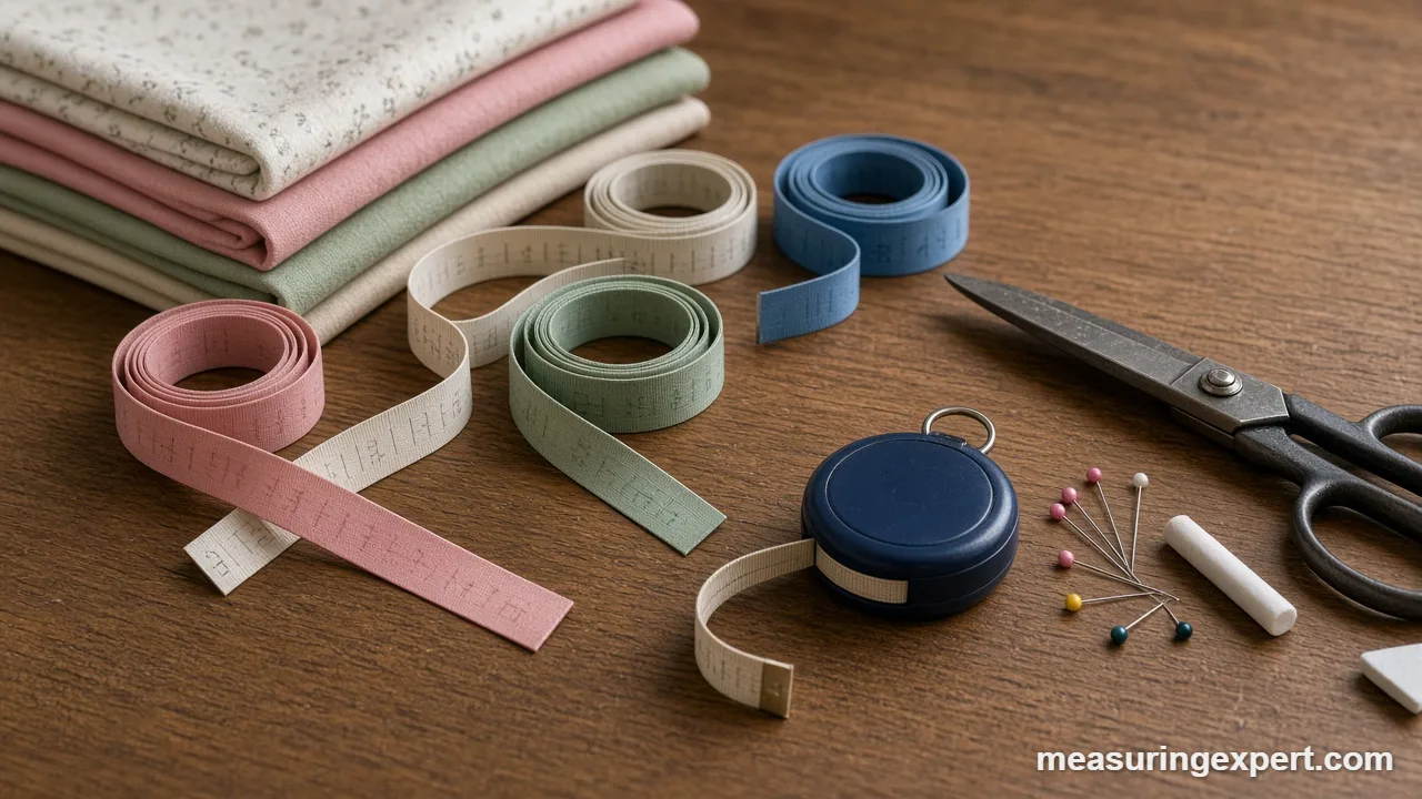 Soft and retractable tapes for choosing the best sewing measuring tape