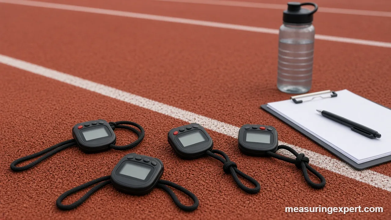 Best stopwatch models with lanyards ready for a track workout