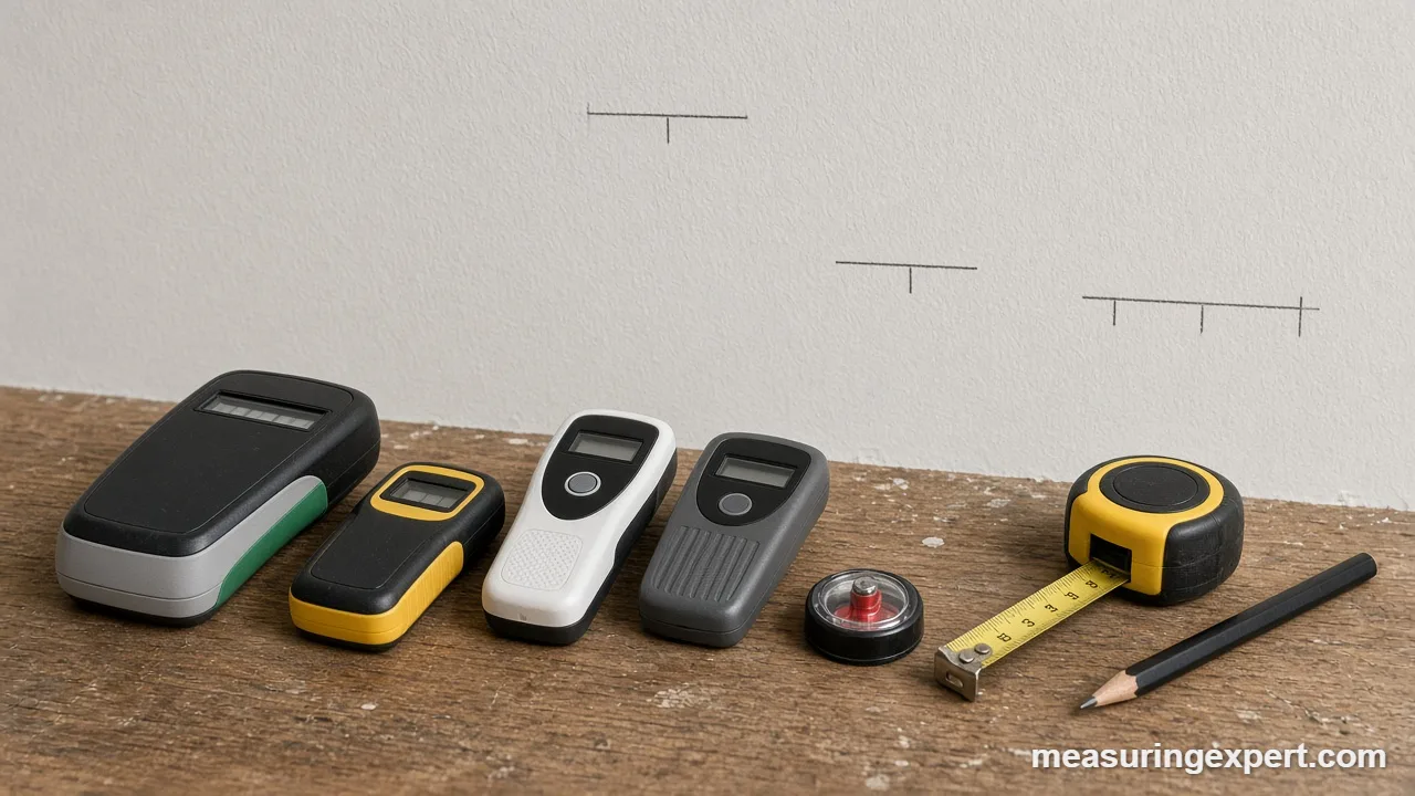 Using the best stud finder to check detection depth on a wall