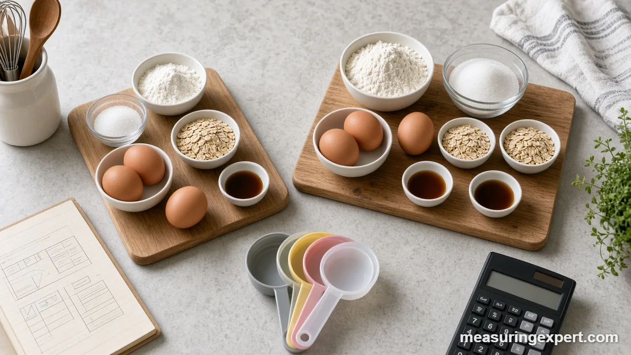 When not to scale a recipe linearly