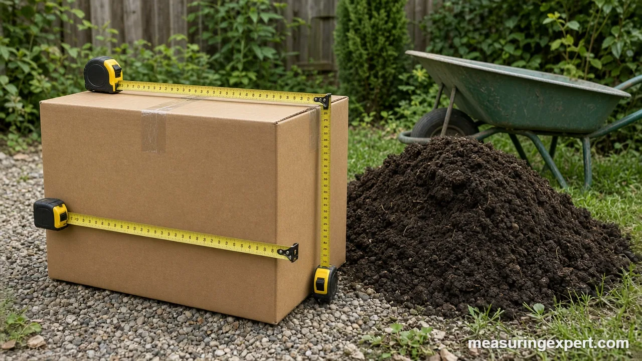 Calculating cubic volume of a moving box