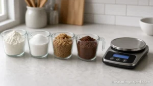 Cups to grams for common baking ingredients