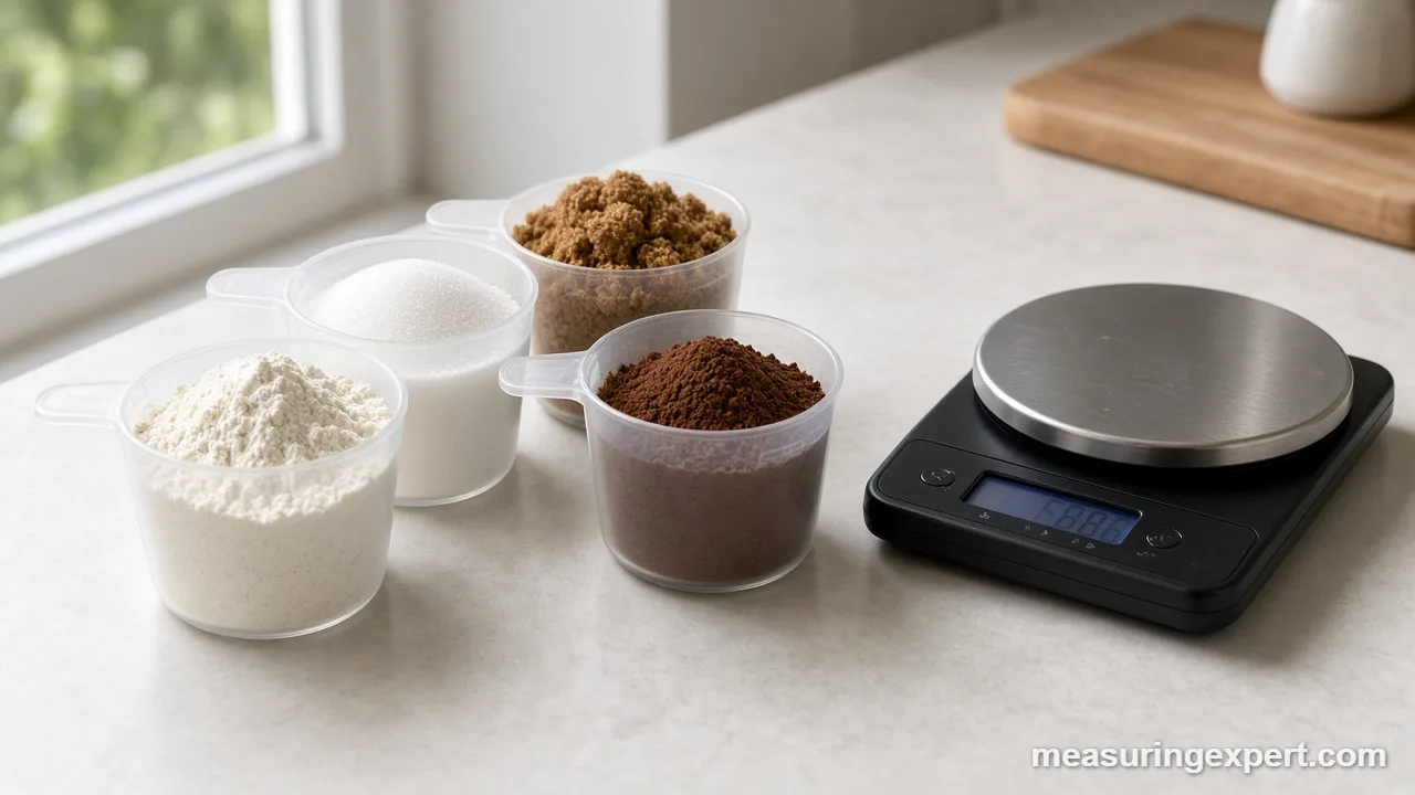 Why there is no single cups to grams number