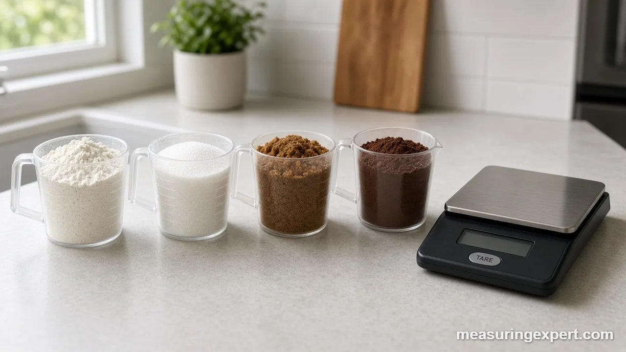 How to convert cups to grams step by step