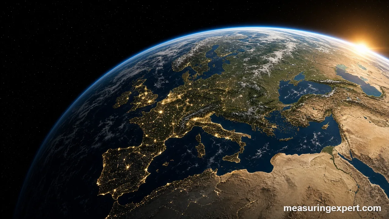 Earth spin speed by latitude