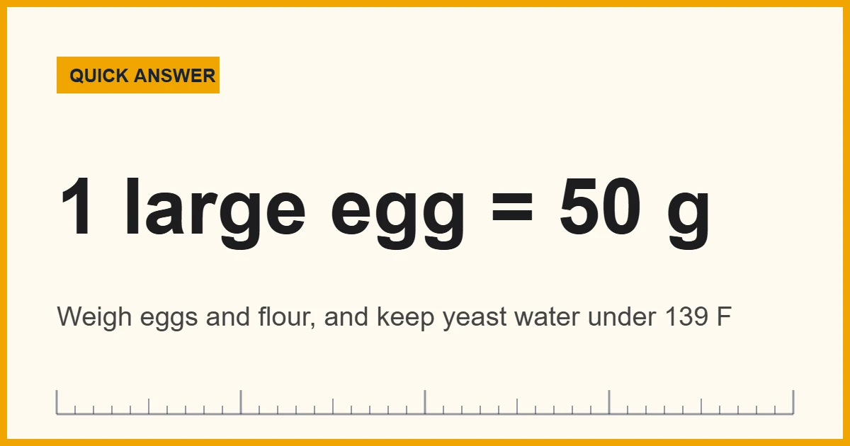 Weighing flour and eggs for Easter baking on a kitchen scale