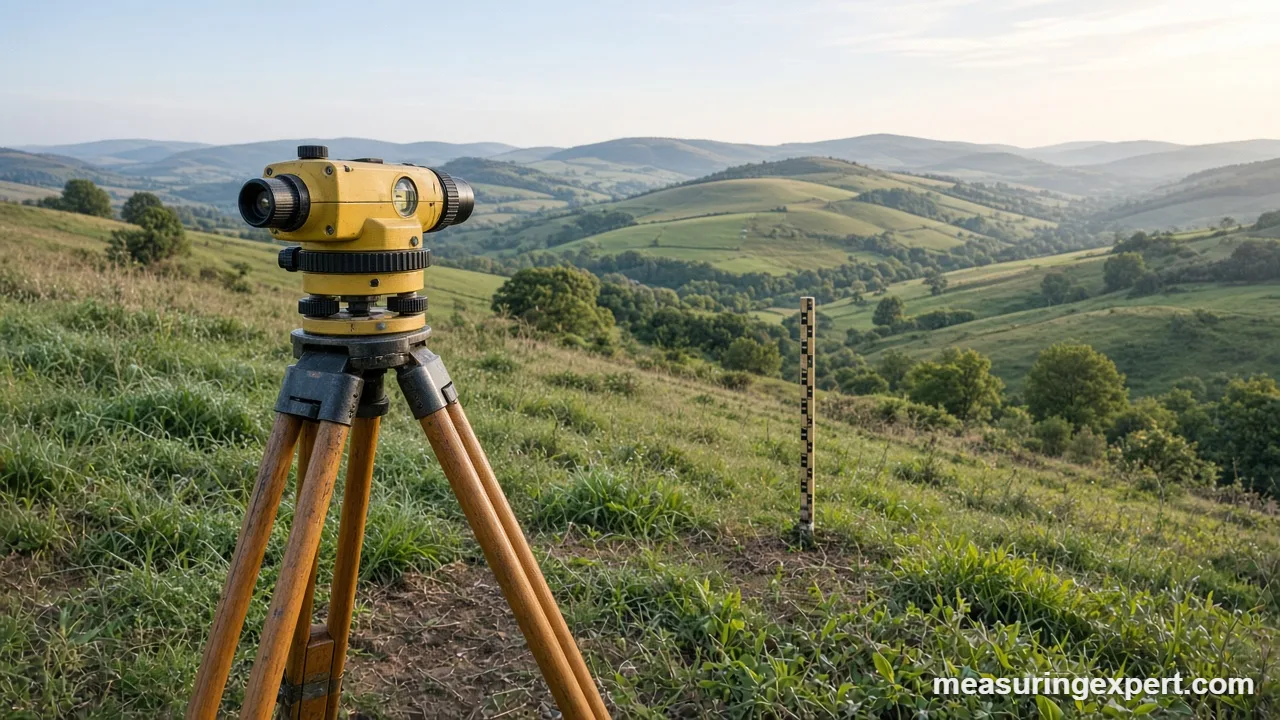 Finding elevation change with GPS equipment