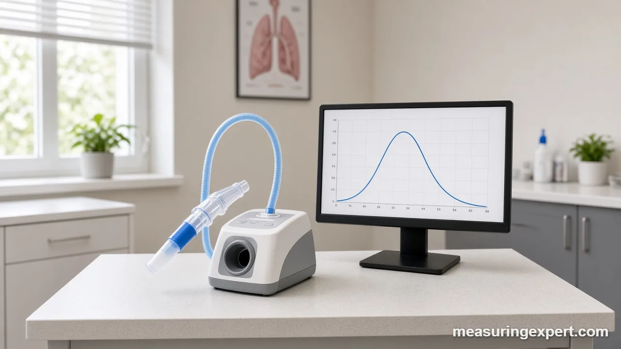How spirometry records expiratory reserve volume