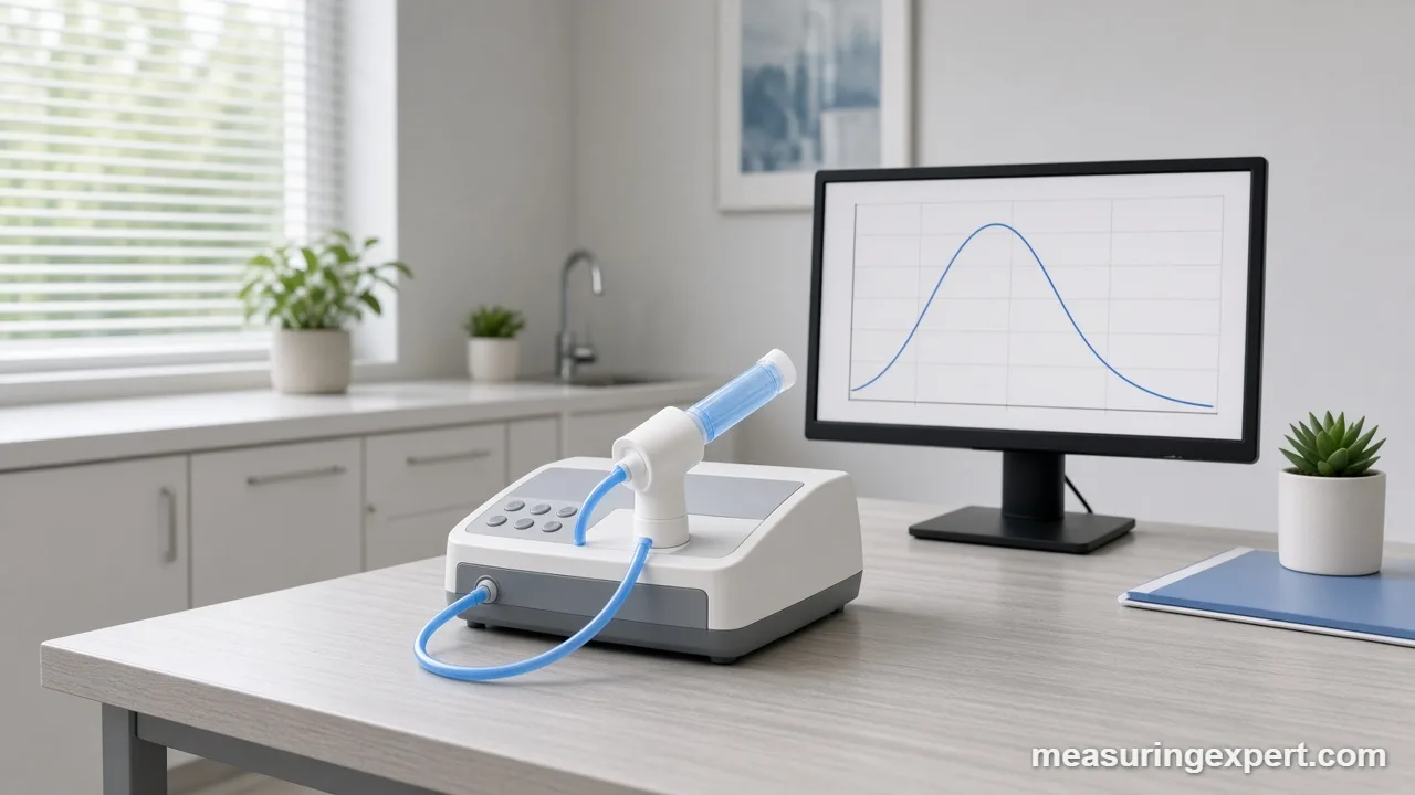 Expiratory reserve volume, residual volume and FRC