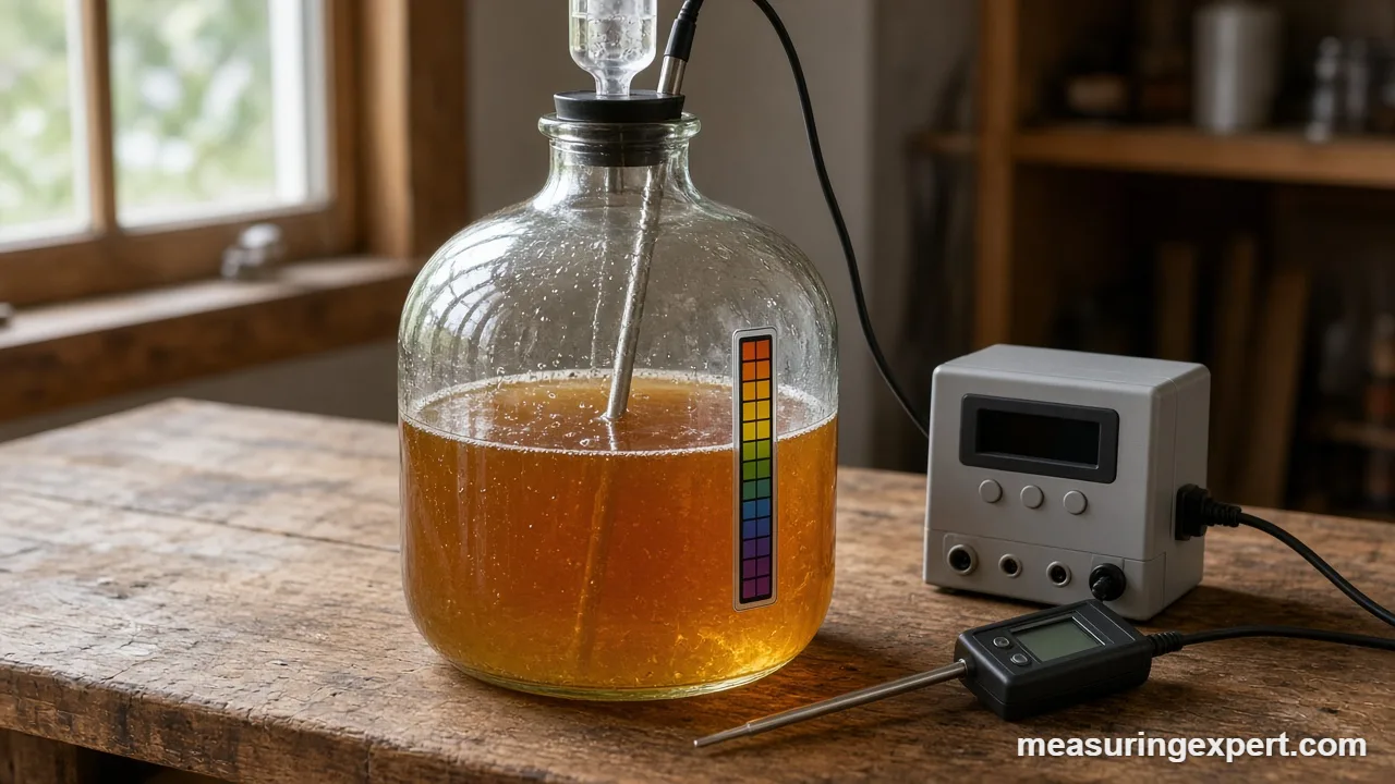 Best fermentation thermometer types for homebrew compared on a bench