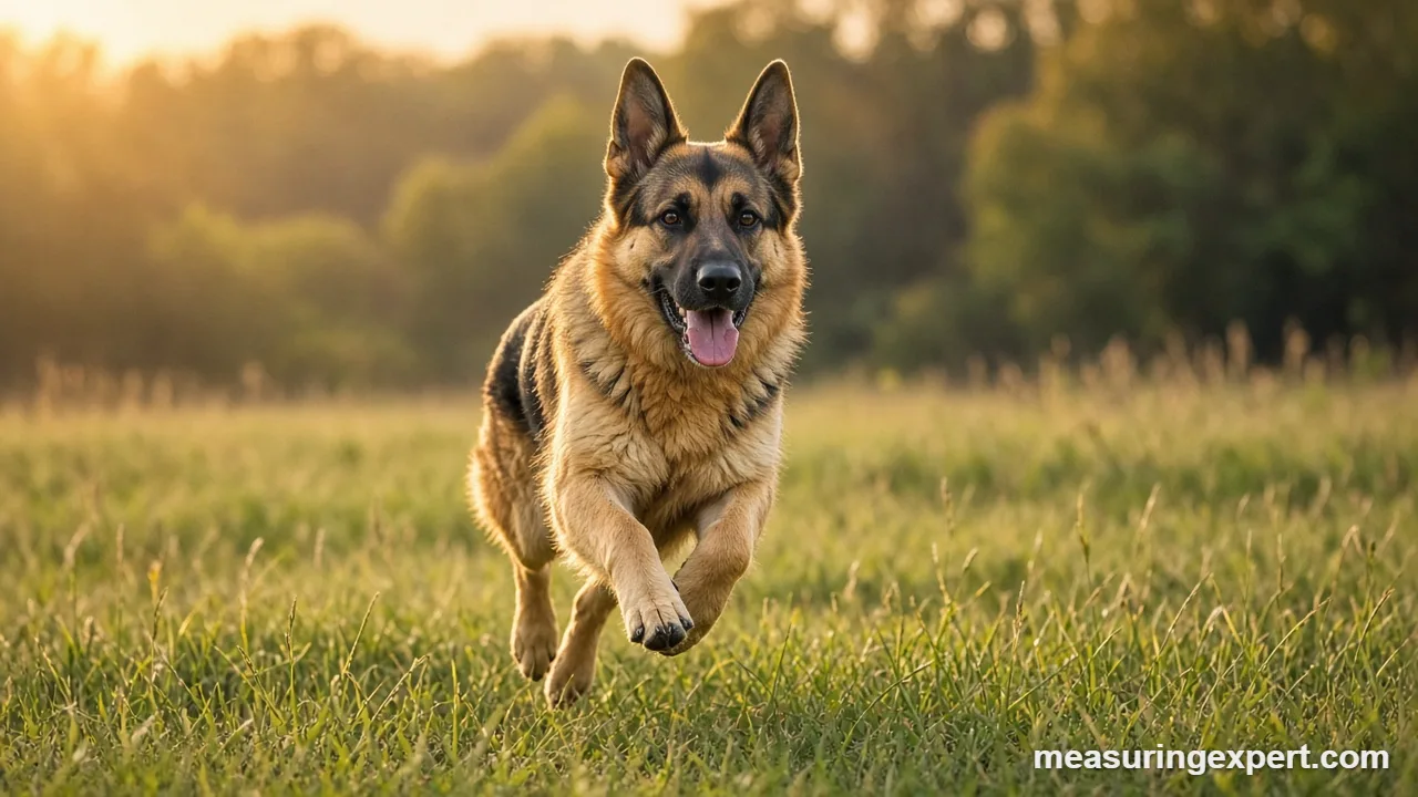 How to time German Shepherd speed safely