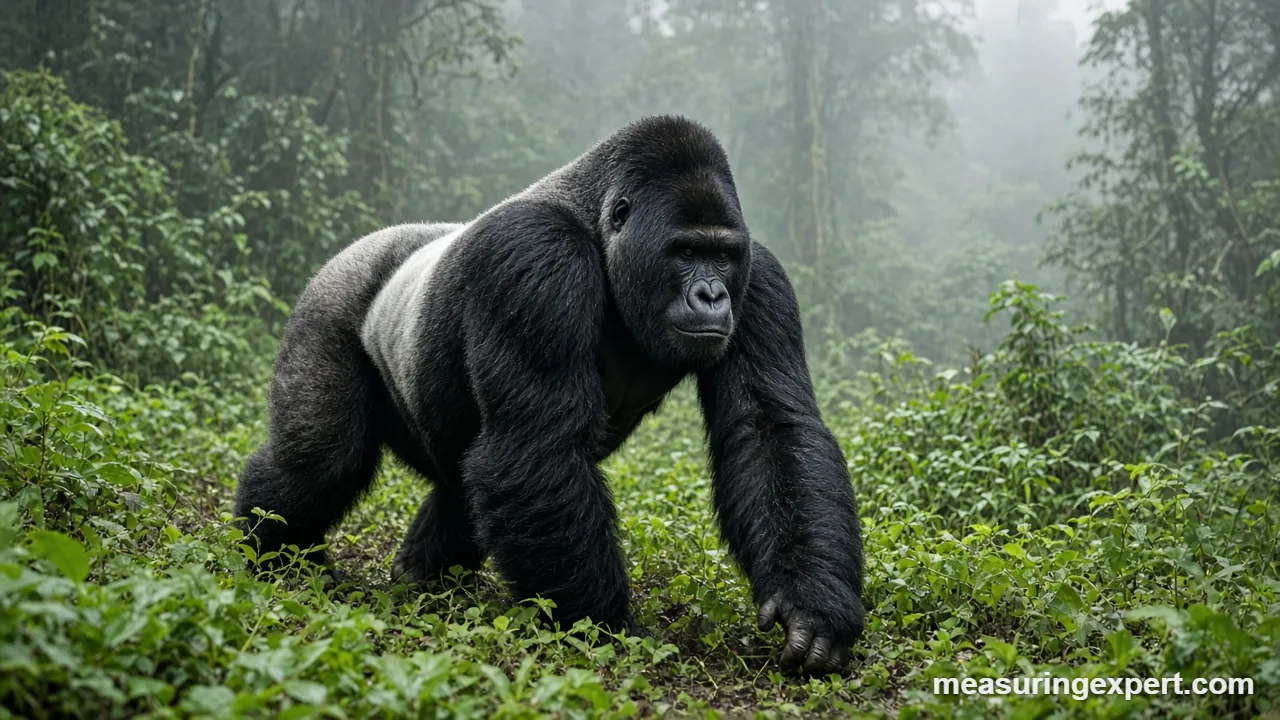 Gorilla speed vs humans and chimpanzees