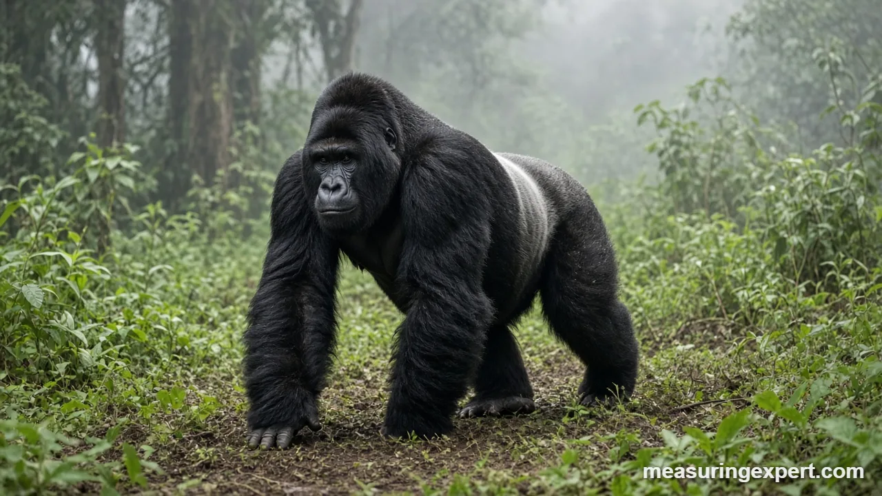 Gorilla speed in daily life: burst vs travel