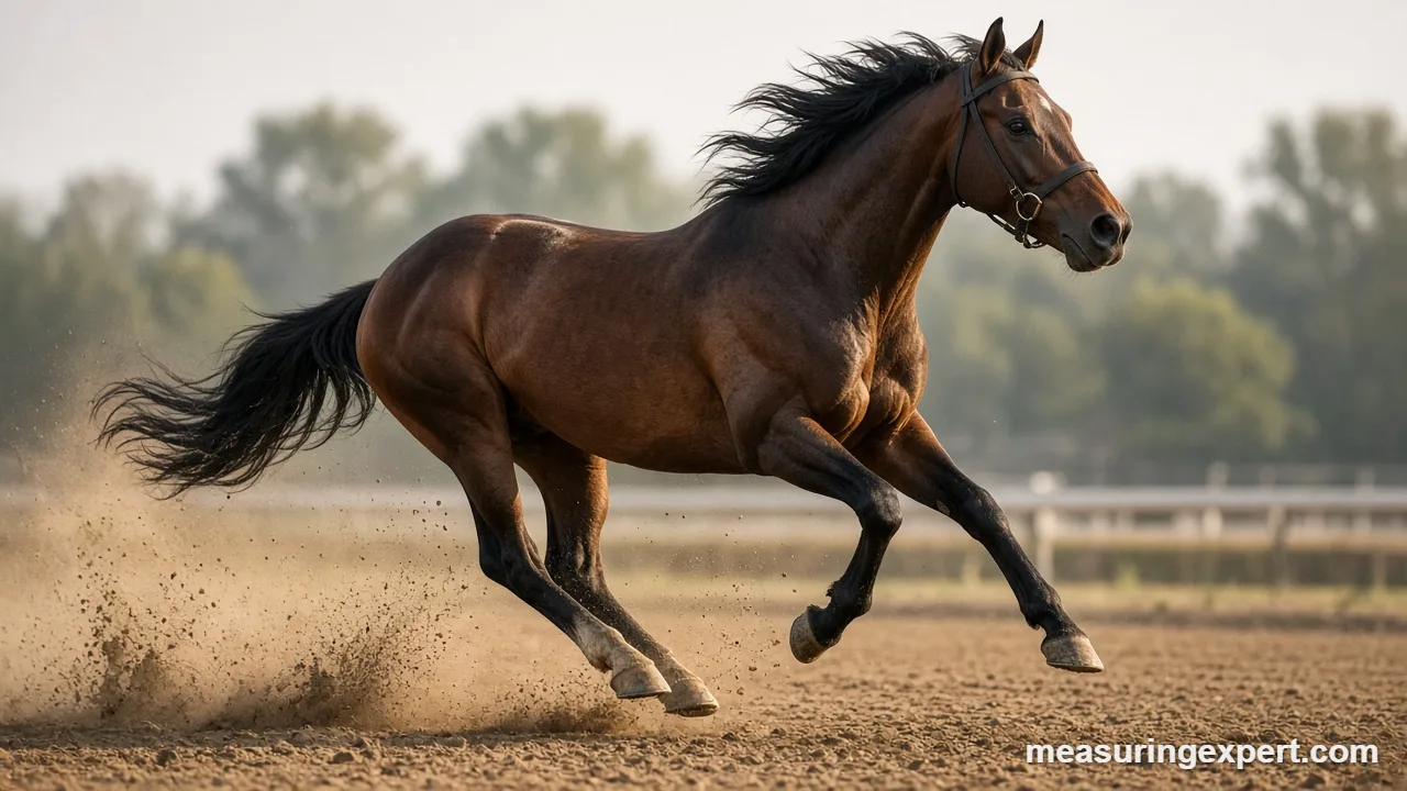 How fast a horse can run at a gallop