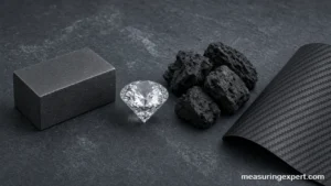 How dense is carbon: graphite, diamond, charcoal and carbon fiber